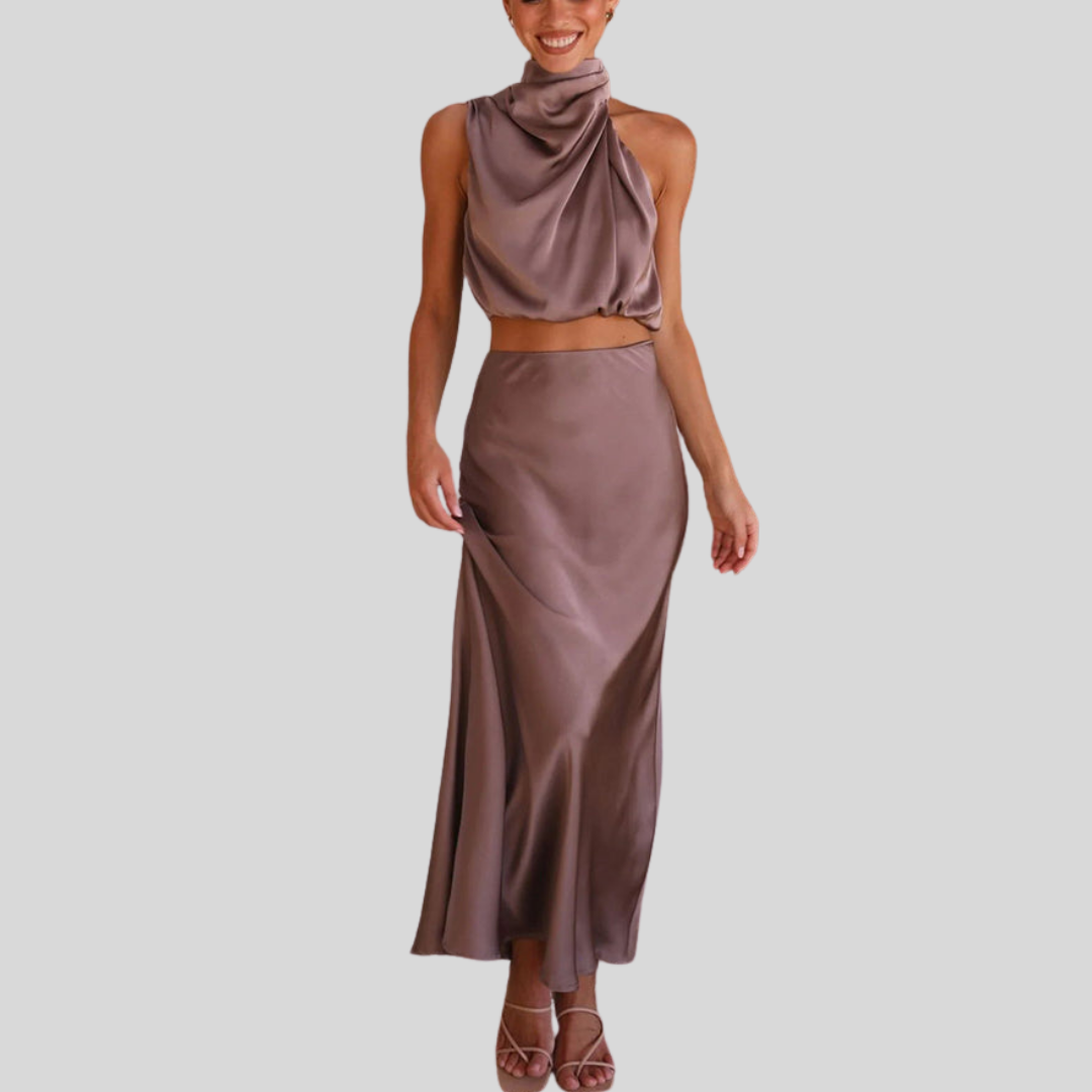 Marlene | Modernes Maxi-Kleid