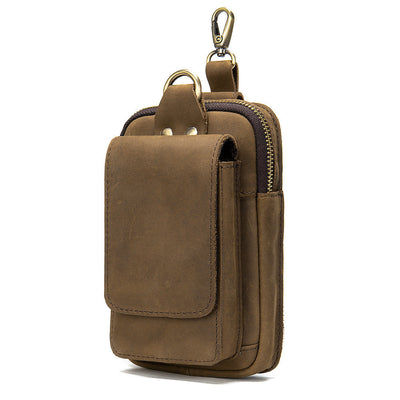 Mark – Multifunktionale Herren Gürteltasche aus Premium Veganem Leder