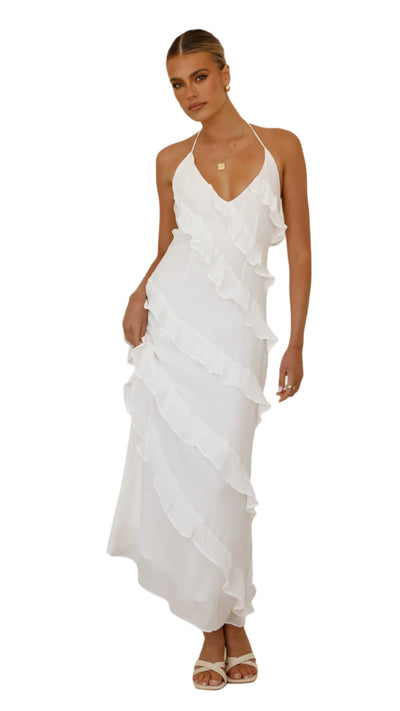 Vanessa - Moderne lange Kleid