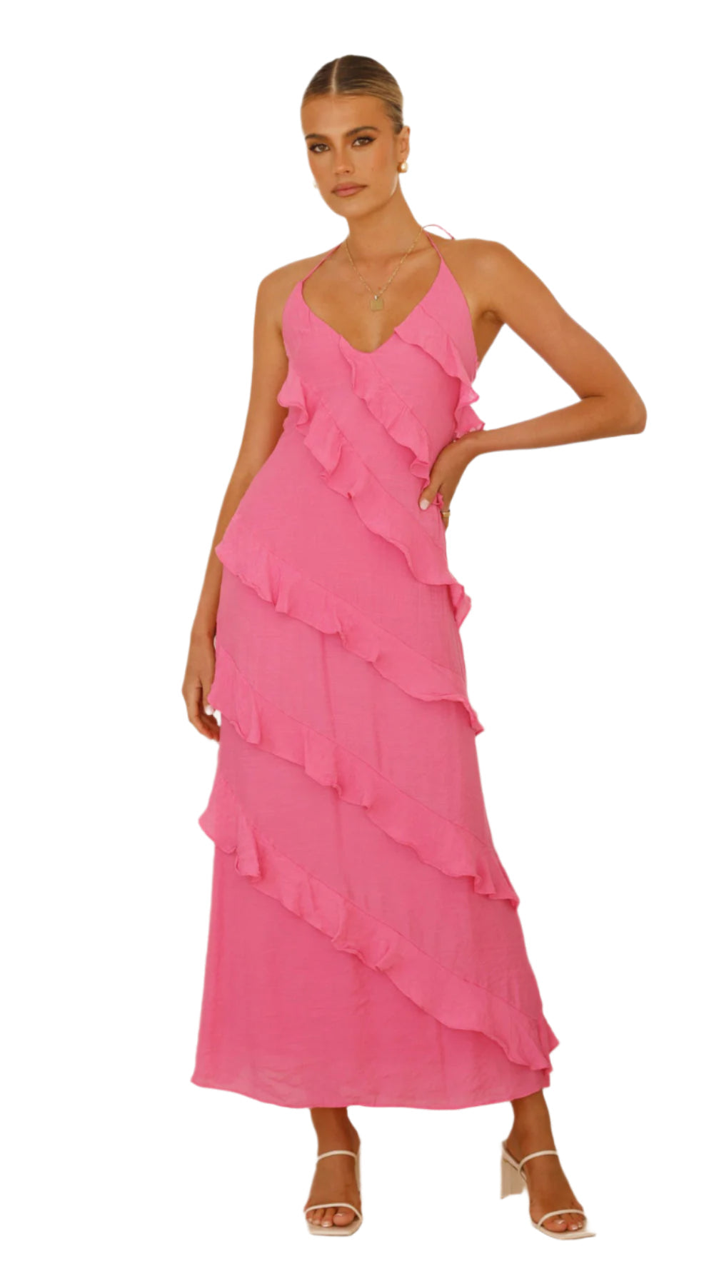 Vanessa - Moderne lange Kleid