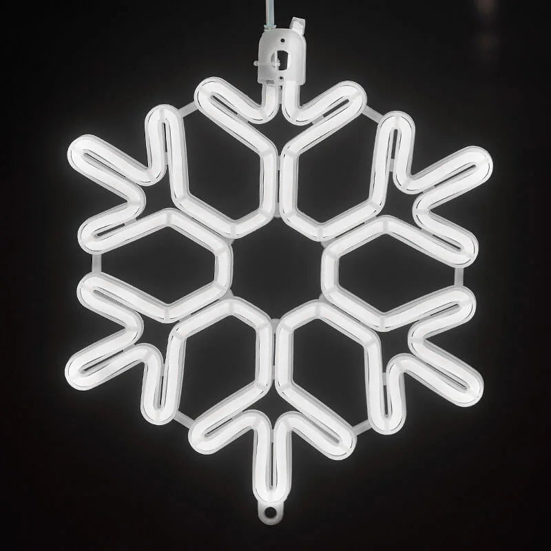 FrostLume Schneeflocken LED Lichterkette