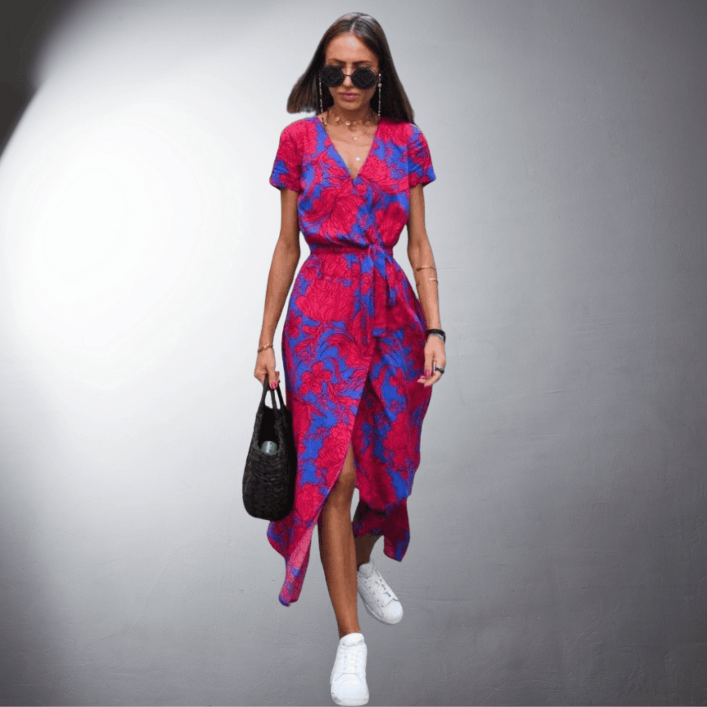 Ketty | Handgemachtes Wickelkleid aus hochwertigem Material