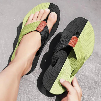 Franklin - Flip-Flops mit gewebtem Riemen und gepolsterter Sohle für Herren