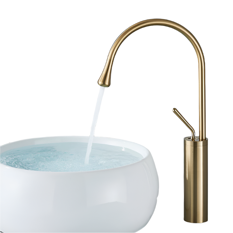 Eleganter Badezimmerwasserhahn