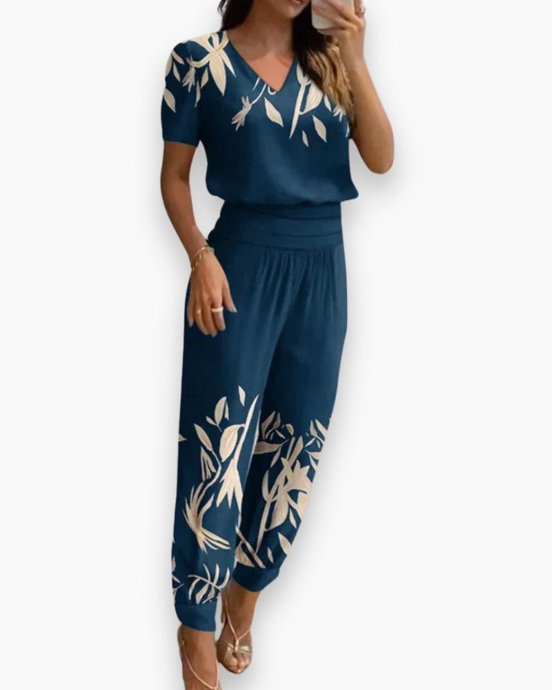Schicker taillierter Jumpsuit