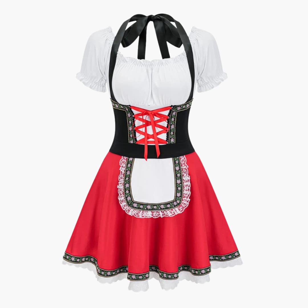 Traditionelles Dirndl kleid für Damen - Oktoberfest 2025