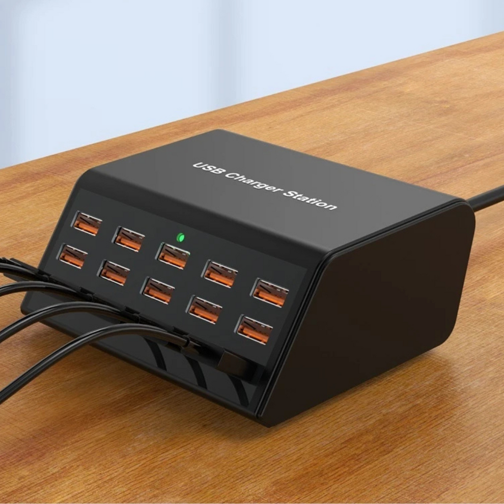 ChargeStream – 15-Port-Ladestation mit 100W Ausgang