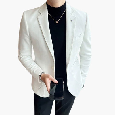 Taillierter Blazer - Modern Fit Herren Sakko für Events