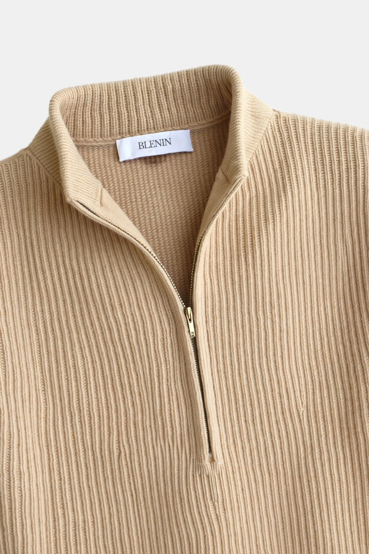 Klassischer Strickpullover mit Reißverschluss – Zeitlos & Komfortabel