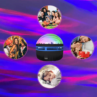 AuroraLight Nordlichter Projektor Tischlampe