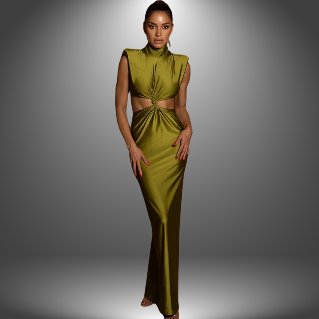 Valentina | Elegantes handgefertigtes langes Kleid