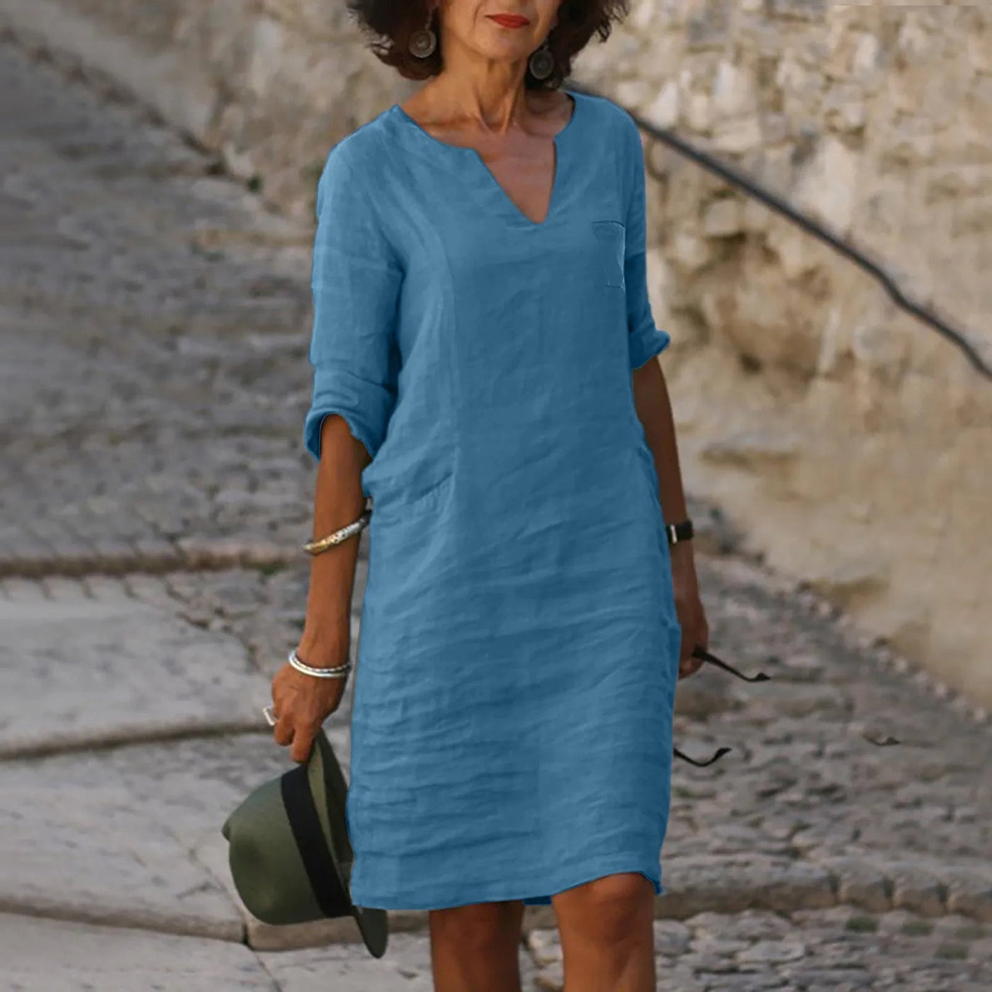 Stilvolle Luftige Sommerkleid – Isalie