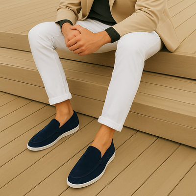 Elegante Wildleder-Loafer