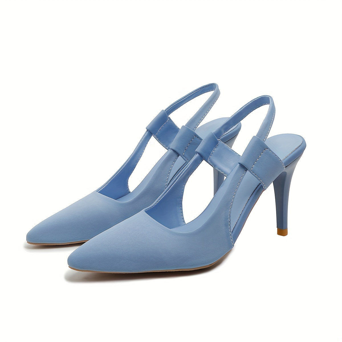 Elegante Slingback Sandalen mit Stiletto-Absatz Retro-Design