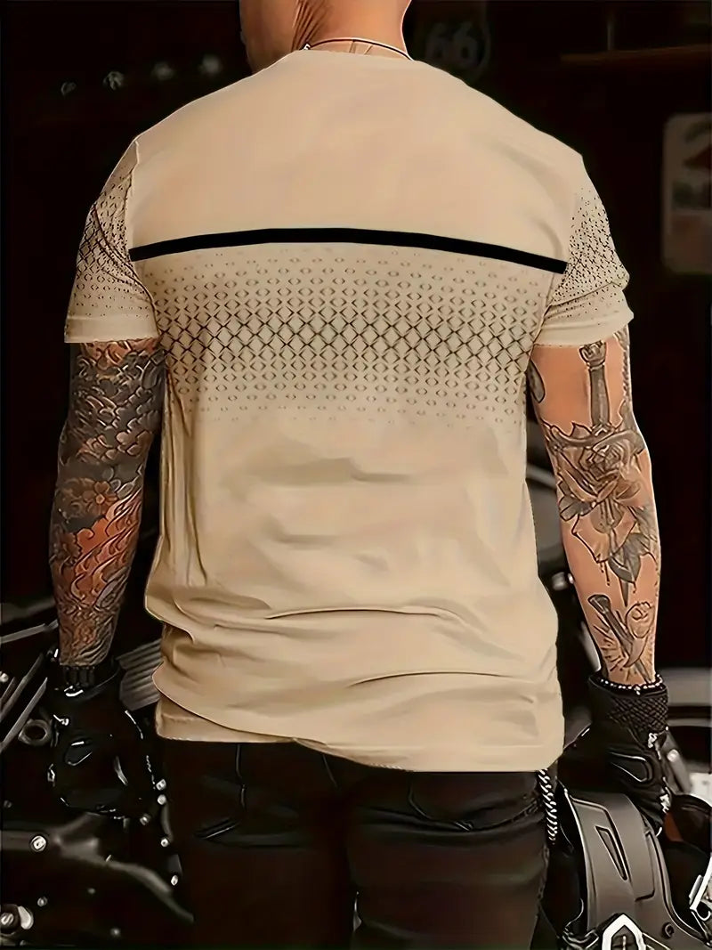 Nicholas - Stylisches Sommer T-Shirt mit kurzen Ärmeln für Männer