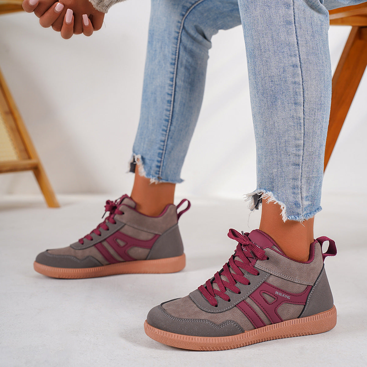 Tamara – Atmungsaktive Damen-Sneaker mit Farbblockierung