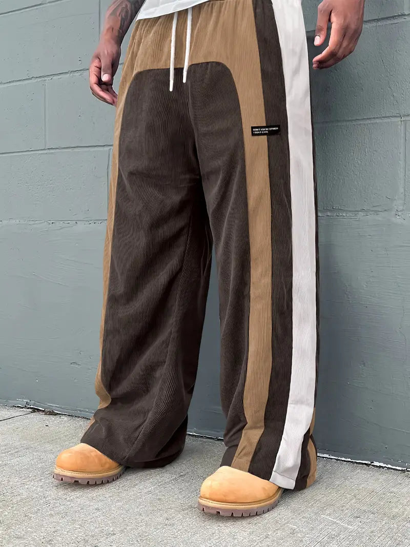 Gilbert - Retro-Corblock-Cord-Sweatpants