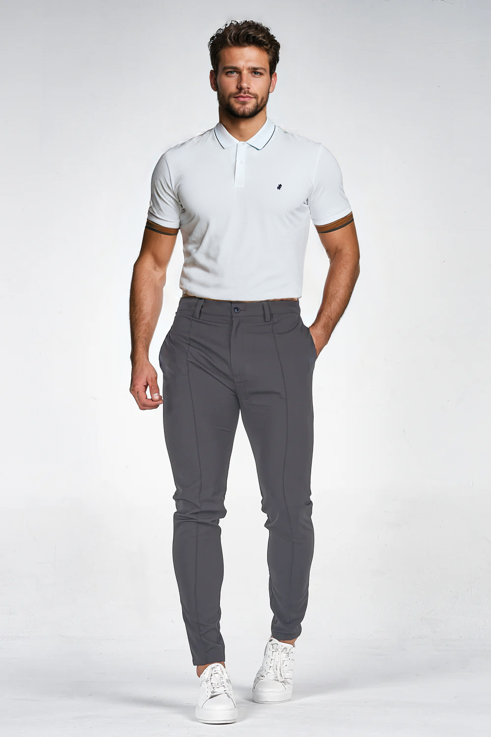 Herren Slim Fit Hose