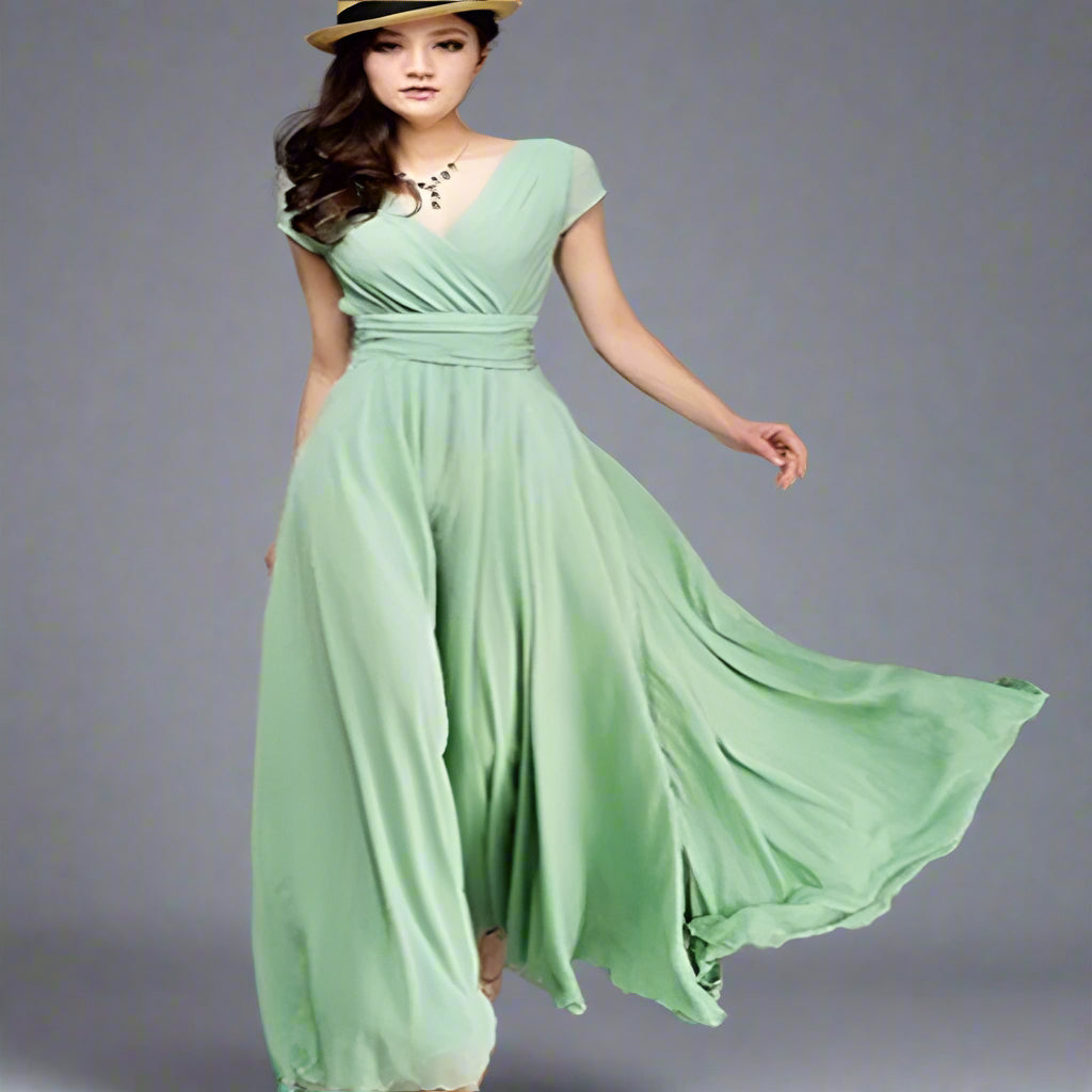 Karmilda | Elegantes Chiffon-Abendkleid für Damen