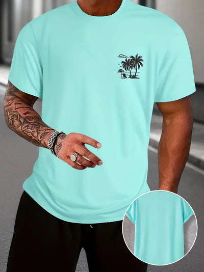 Alvie  - Herren Casual Rundhals-Shirt