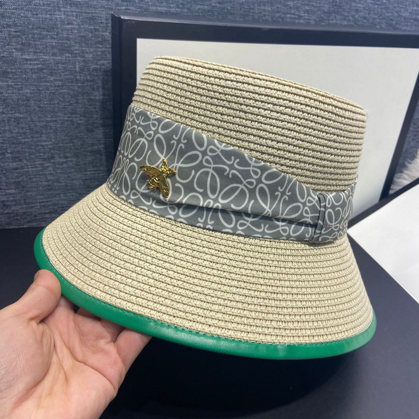 Eleganter Damen-Sommerhut mit Schleifendetail – RibbonShade