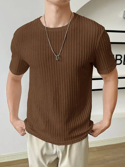 Oran - Herren Casual Rundhals-Shirt