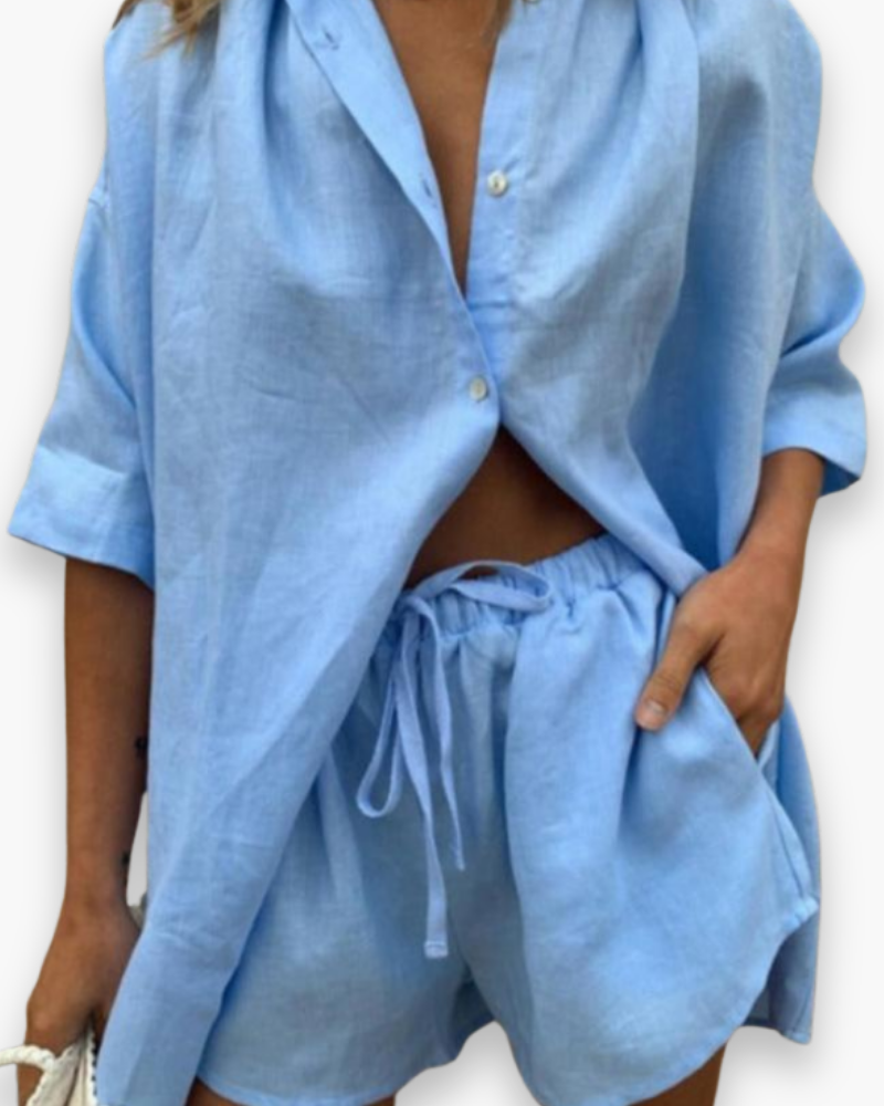 Damen Elegantes Twin Set | Zweiteiliges Set