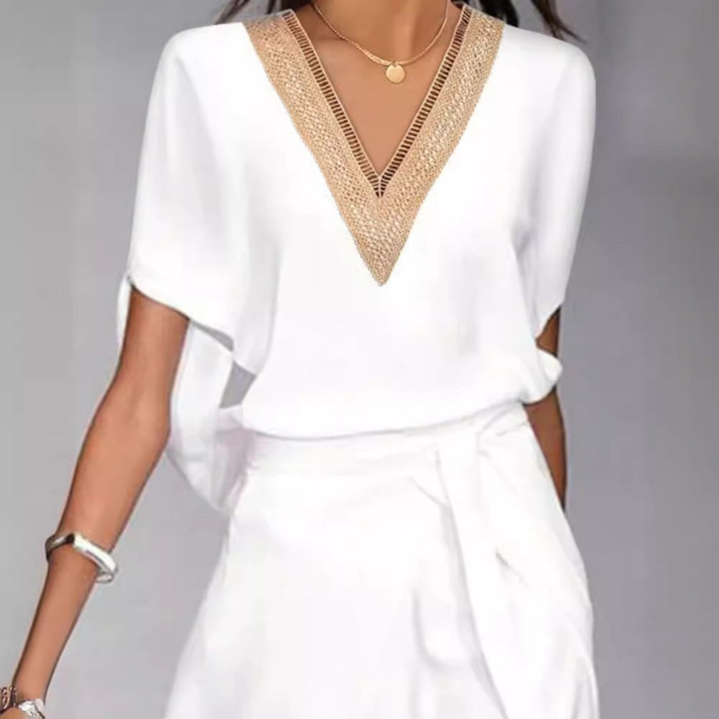 Sandra – Kreatives Retro-Marken Damenkleid