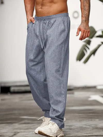 Solomon - Lässige Herrenhose mit Kordelzug