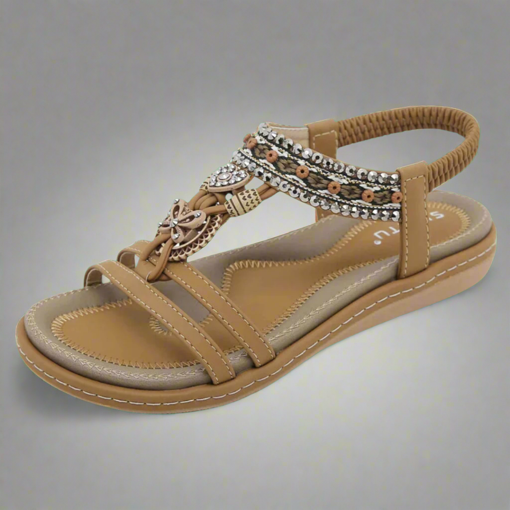 Felicitas | Handgefertigte Boho-Sandalen aus Premium-Material