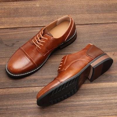 Harrison - steve vintage derby-schuhe für herren