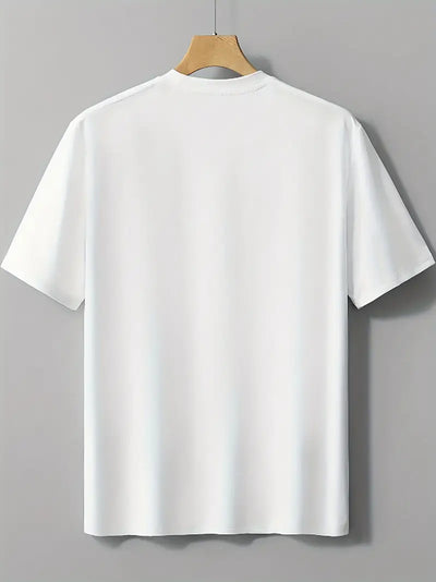 Raphael - Bedrucktes kurzärmliges Sommer-T-Shirt für Herren