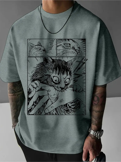 Jared - Lässiges Rundhals-T-Shirt für Herren