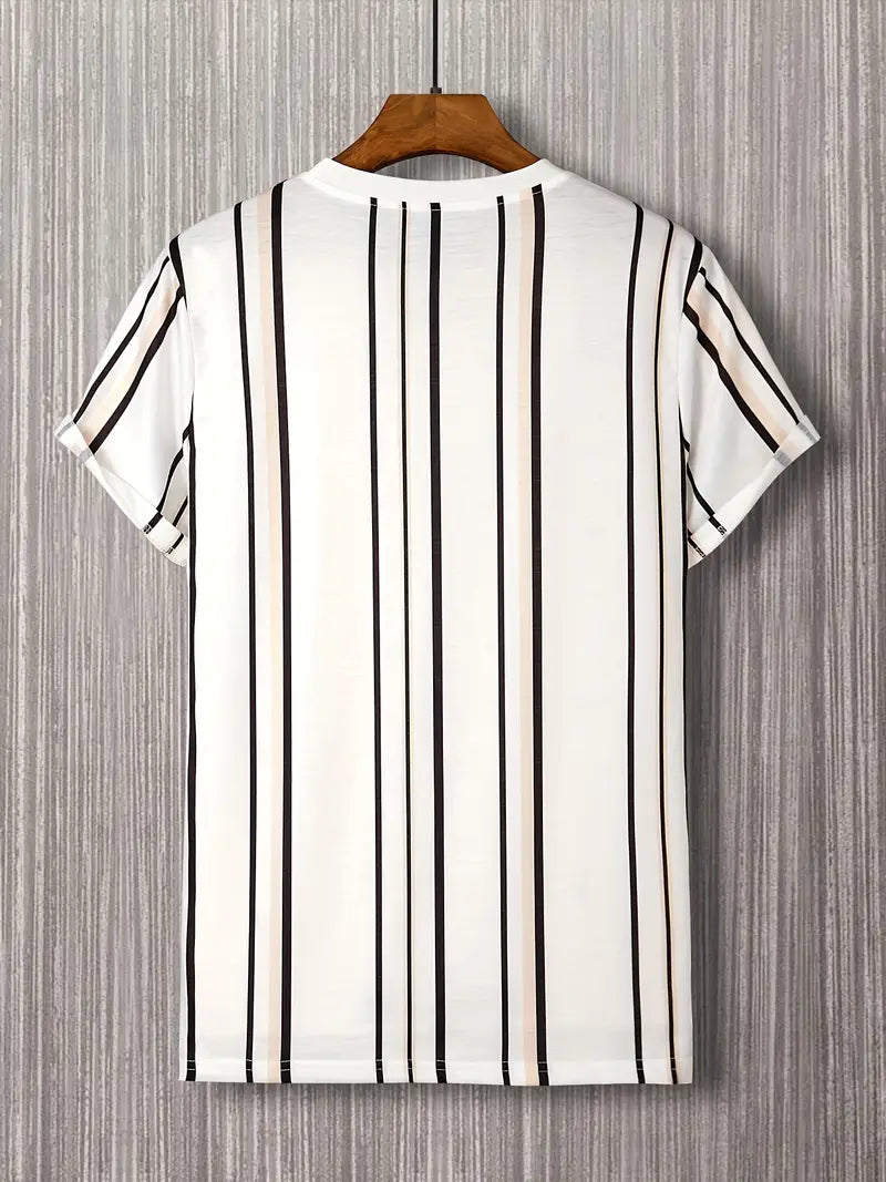 Silvanus - Herren Casual Rundhals-Shirt