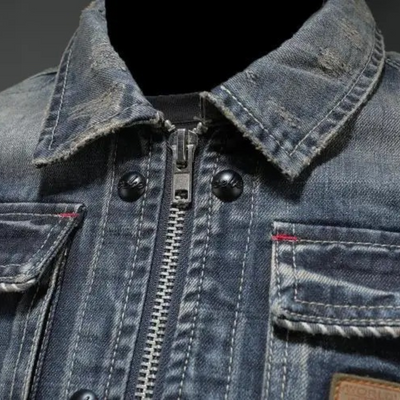 Lorenzo Klassische Denimjacke für Männer