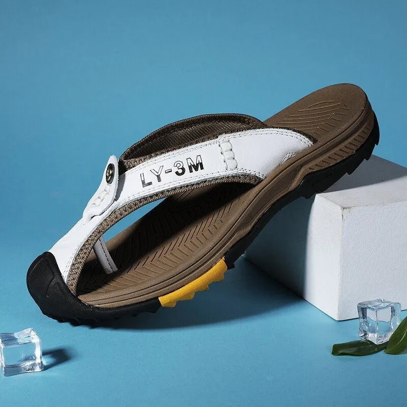 Kane - Herren-Sandalen aus Leder