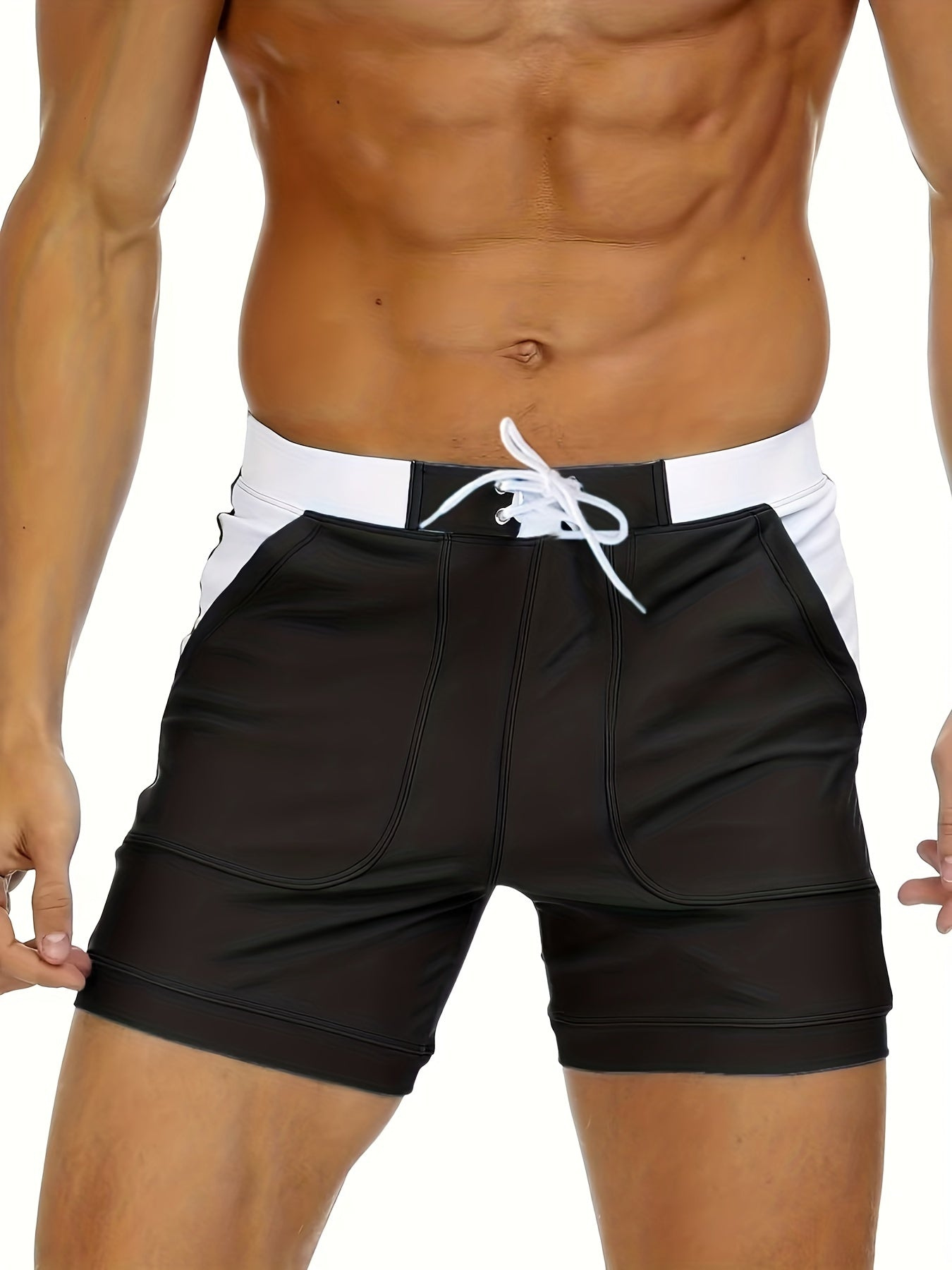 Schnelltrocknende Herren Badehose mit atmungsaktivem Design – Elias