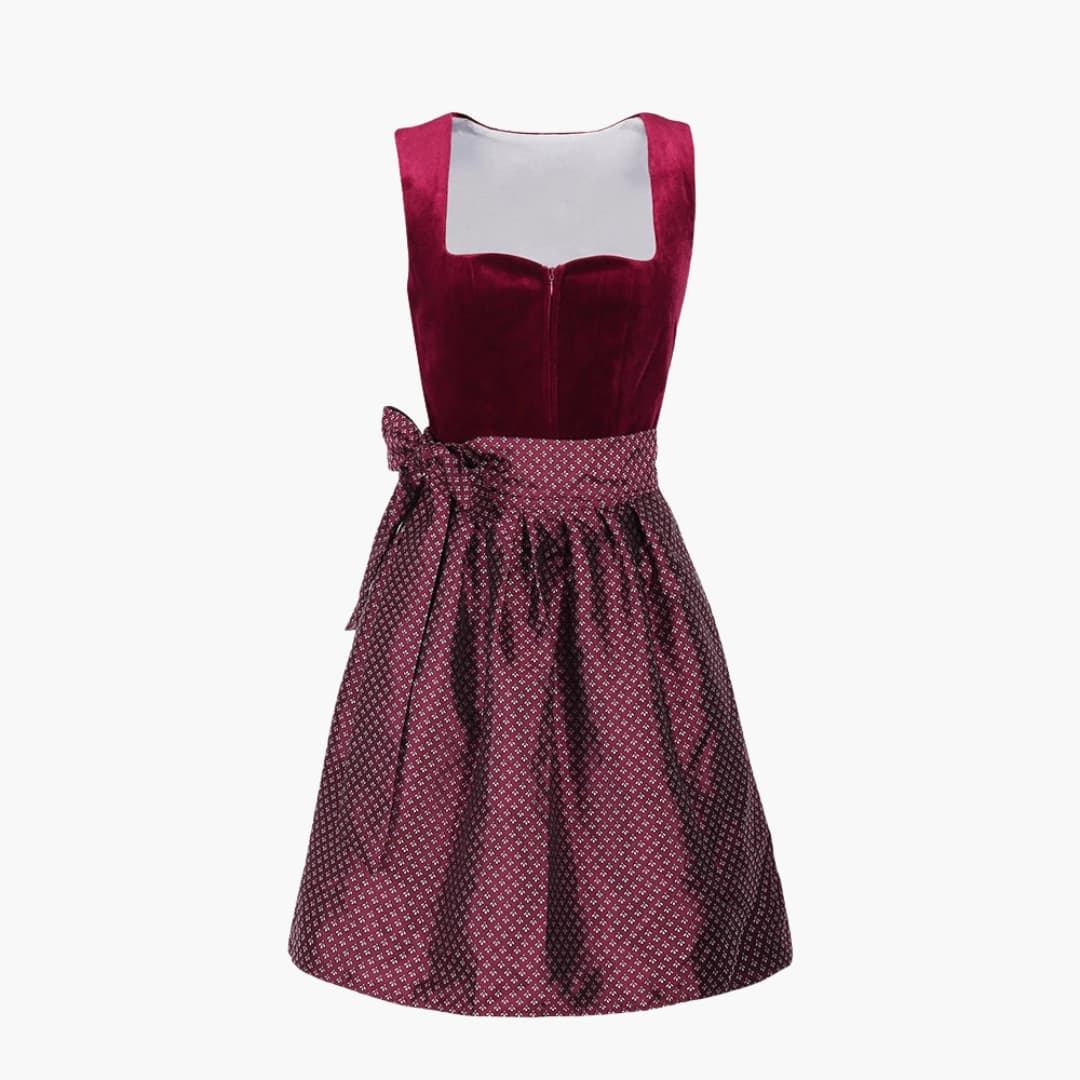 Dirndl kleid mit Mieder für Damen - Oktoberfest 2025