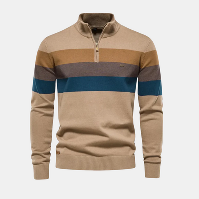 Lorenzo Eleganter Streifenpullover