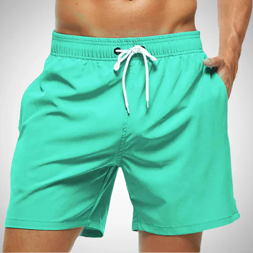 Gary - Bequeme Badeshorts mit Kordelzug für Herren