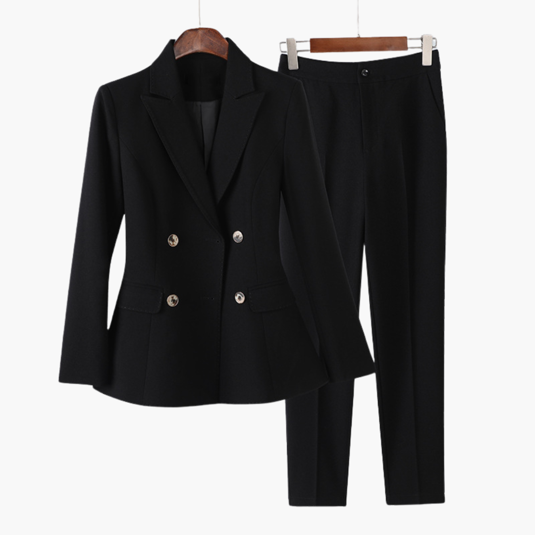 Eleganter Blazer Zweiteiler für Damen - Blazer und Hose