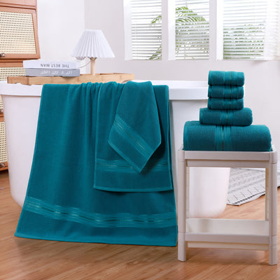 Stylisches 8-teiliges Badetuch-Set