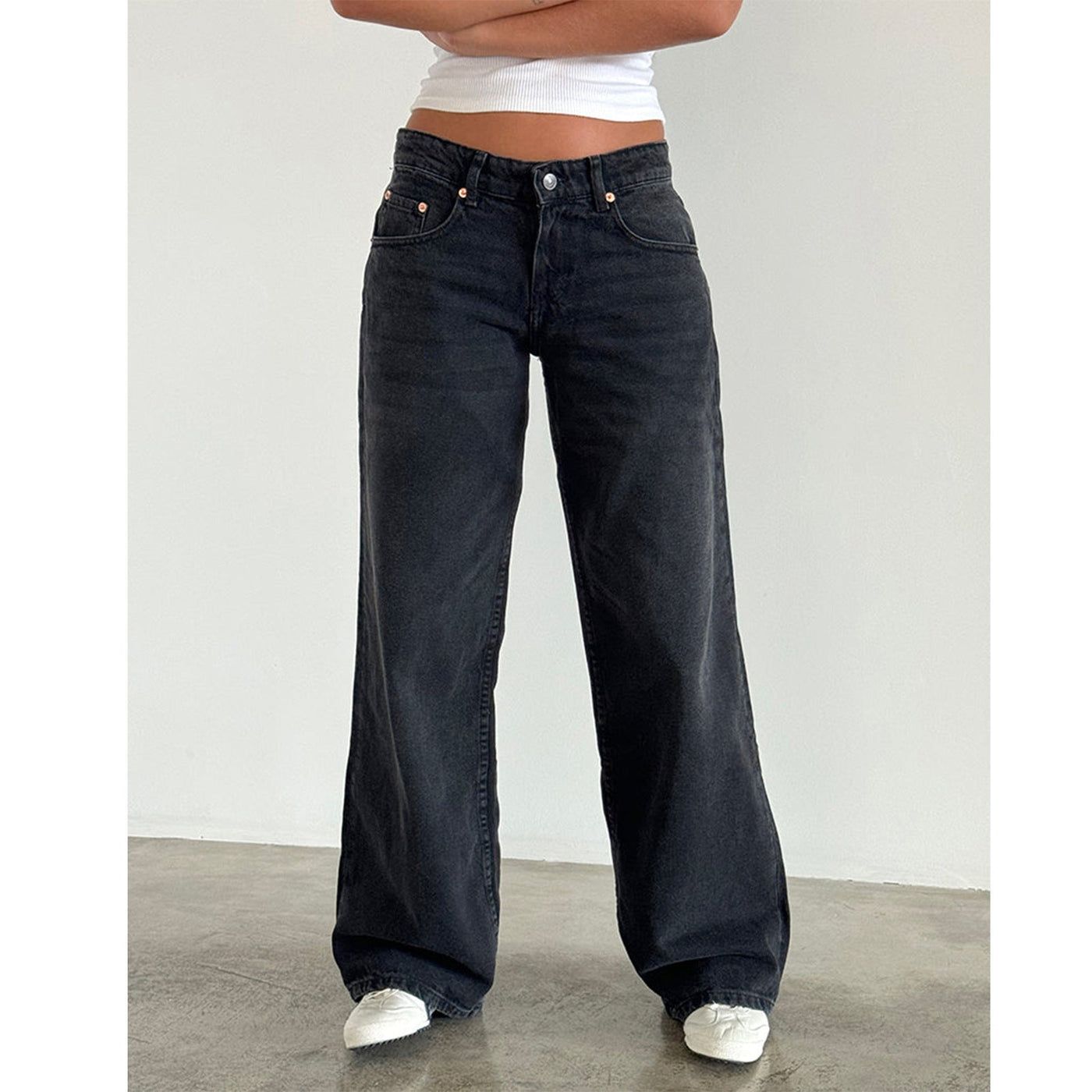 Harriet – Weite Damenjeans aus Denim