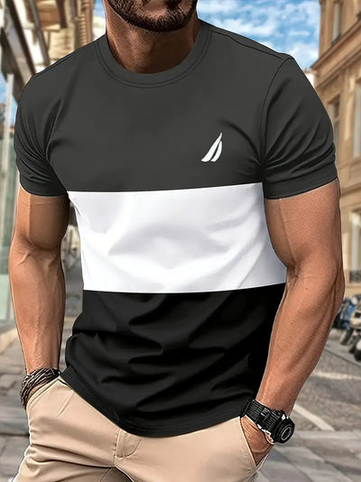 Jerome - Herren Casual Rundhals-Shirt