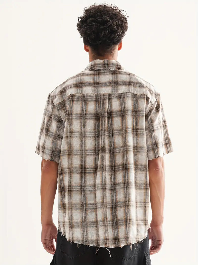 Tristan - Kariertes Hemd für Männer