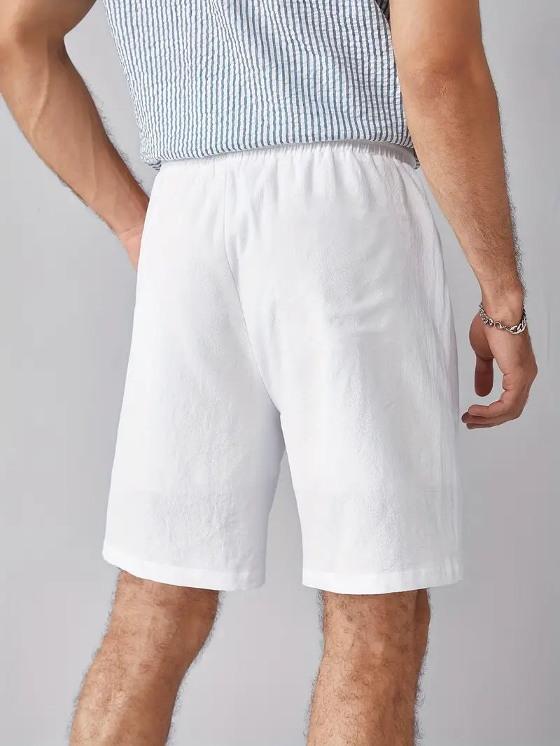 Gerald - Herren-Shorts aus Baumwolle mit Kordelzug