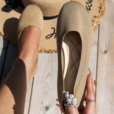 Orthopädische Damen-Ballerinas mit Komfortsohle & klassischem Design – Mia