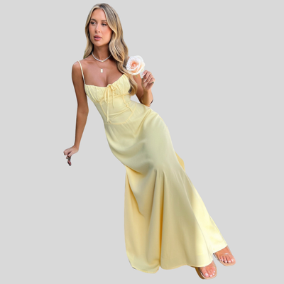 Hannelore | Fließendes Maxikleid mit Wohlfühlfaktor