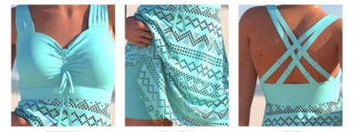 Sue – Rückenfreier Einteiler mit Schnürung