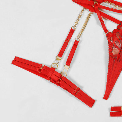 Stuttgart | Flamme bestickte Kettenunterwäsche